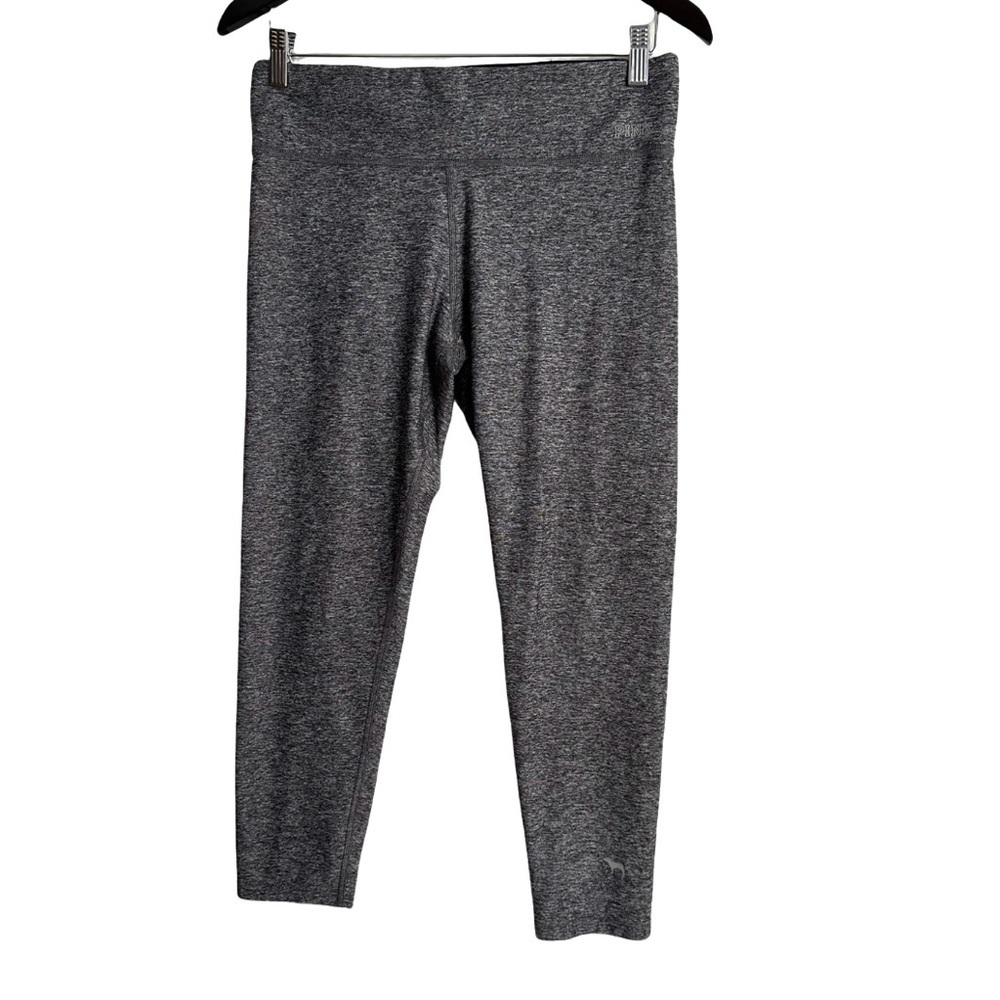 Pink Victoria’s Secret Ultimate Capri Leggings, Heathered Gray Athleisure Yoga M